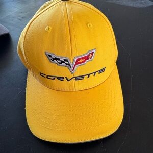 Corvette Yellow baseball hat